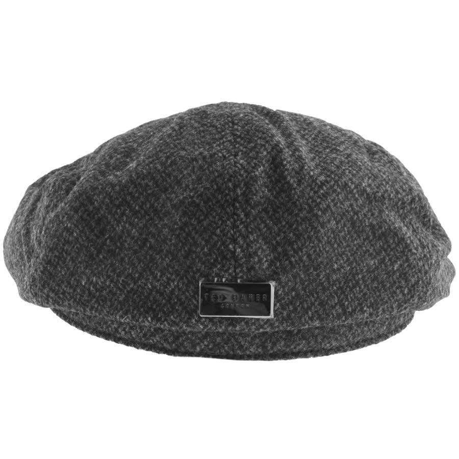Alternative Image for ProductTed Baker Plain Baker Boy Flat Cap Charcoal3